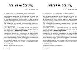 Fr&egrave;res et Soeurs