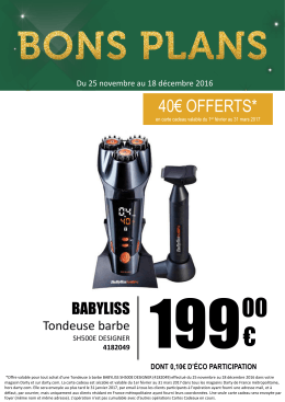 40€ offerts