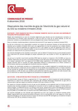 Consulter le communiqu&eacute; de presse