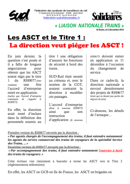 tract liaison 6 décembre 2016 - titre 1 - SUD