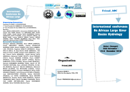 International conference On African Large River Basins