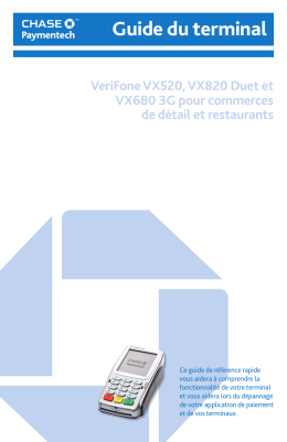 VeriFone VX520 / VX820 Duet / VX680 3G