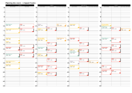Planning des cours - L`Appart Toulon