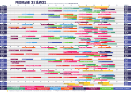 la grille programme - Festival de Cinéma Européen des Arcs