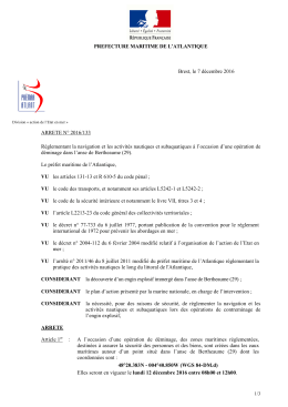 2016-133 - Pr&eacute;fecture maritime Atlantique