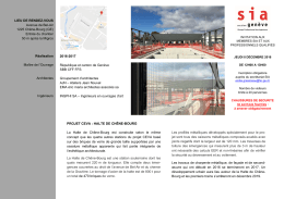 Flyer - sia section gen&egrave;ve