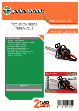 TRONCONNEUSE THERMIQUE