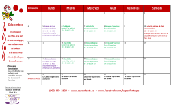 D&eacute;cembre - Cap Enfants