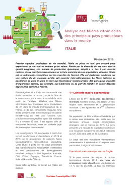 italie - FranceAgriMer