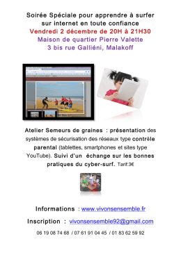 Télécharger l`affiche de l`événement