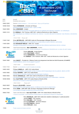 telechargez le programme pdf