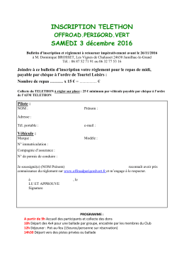 telecharger la fiche d`inscription