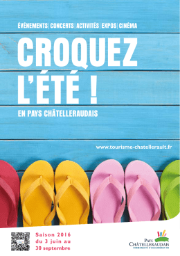 Croquez l`été guide été 2016