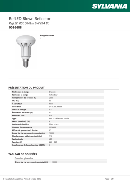 RefLED R50 510Lm 6W E14 BL