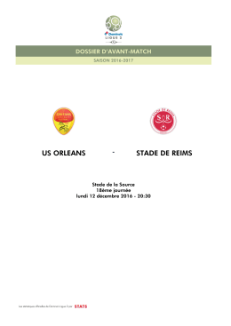 dossier d`avant-match