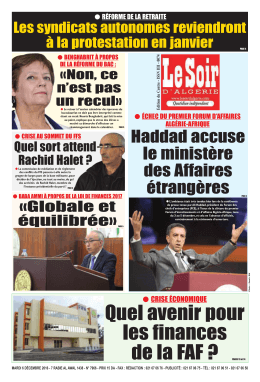 Lire le journal en PDF