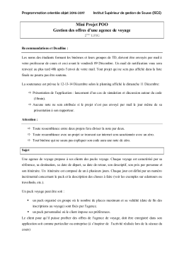 Sujet Mini projet 2eme LFIG