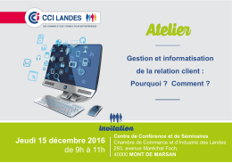 Consulter le programme.