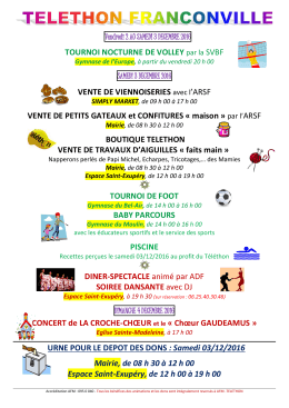 TOURNOI NOCTURNE DE VOLLEY par la SVBF