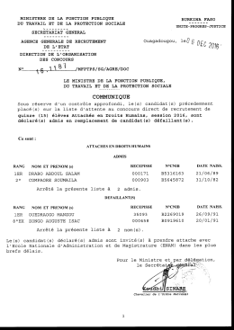 Attach&eacute;s en droits humains