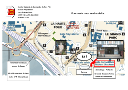 Plan d`accès - Ligue de Normandie de Tir à l`Arc