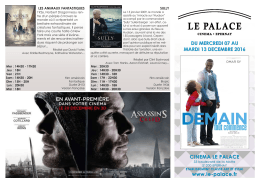 Télécharger le programme de la semaine