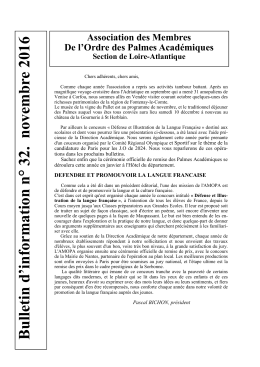 Bulletin n&deg;32 - AMOPA 44
