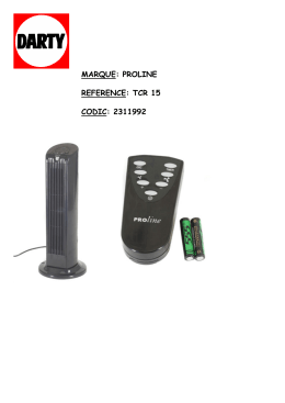 marque: proline reference: tcr 15 codic: 2311992