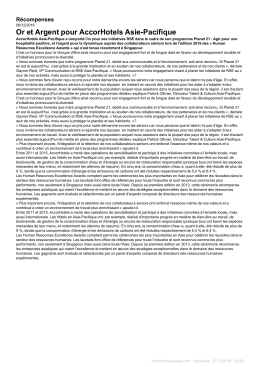 Convertir en PDF - AccorHotels