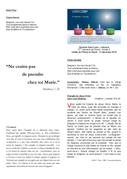 3° mardi de l`Avent - Saint-Louis des Français de Lisbonne
