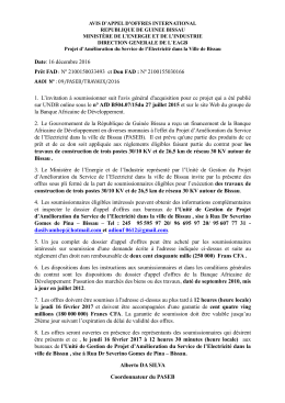 Date: 16 d&eacute;cembre 2016 Pr&ecirc;t FAD : N&ordm; 2100150033493 et Don FAD
