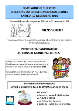 VIENS VOTER !