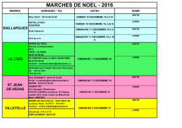 marches de noel - 2016 - AVENIR POUR L`ENFANCE