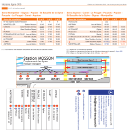 Ligne 305 - Herault Transport