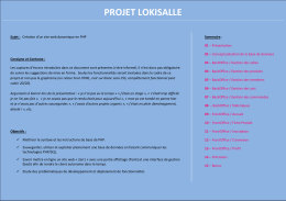 PROJET LOKISALLE