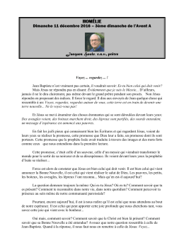 Texte intégral - Réflexions de Raymond Gravel