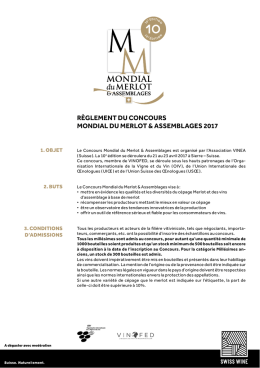 Télécharger le règlement