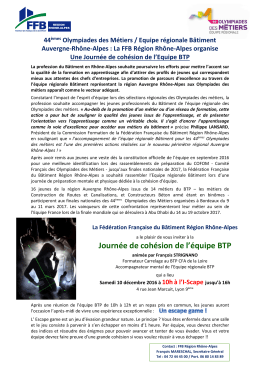 161201 Invitation Journ&eacute;e coh&eacute;sion &eacute;quipe BTP
