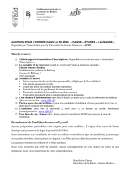 AFJD Marche à suivre 1) Télécharger le formulaire d`i