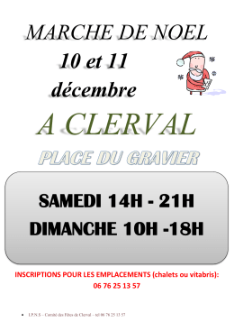 marché de noël