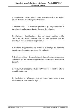Télécharger le Canvas du rapport