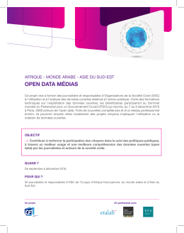 open data médias