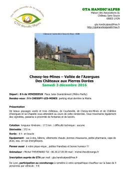 Voir la fiche - GTA Handic`Alpes
