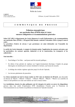 format : PDF - 0,11 Mb - Les services de l`&Eacute;tat dans le Loiret