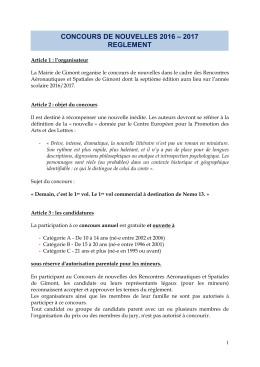 Règlement à télécharger