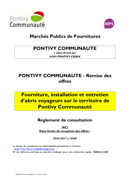 R&egrave;glement de consultation - La salle des march&eacute;s MEGALIS