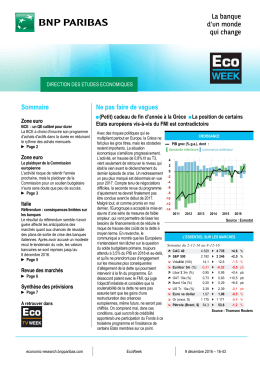 Sommaire Ne pas faire de vagues