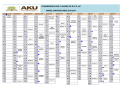 annee universitaire 2016-2017 ephemerides des classes de