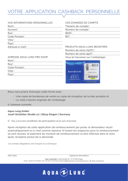 votre application cashback personnelle