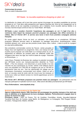 061216_Skydeals - la nouvelle exp&eacute;rience shopping en plein vol